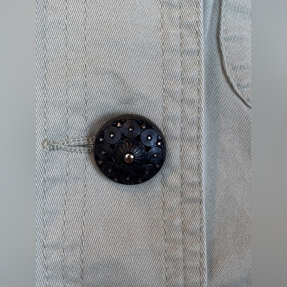 AMX Button Down Collared Jacket- Size Medium - Picture 7 of 9